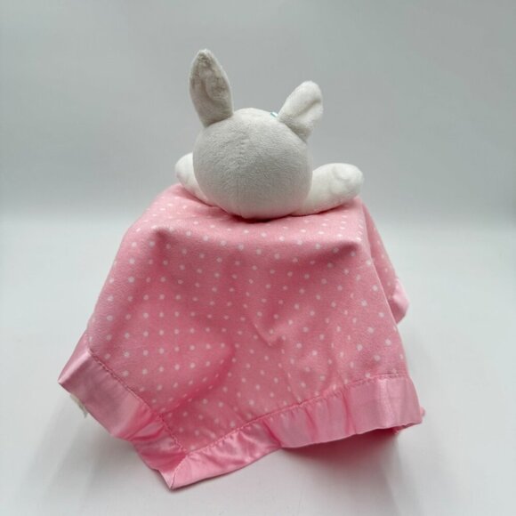 Circo Plush Bunny Rabbit Plush Lovey Security Blanket Baby Sleeping Satin Pink - Picture 5 of 9
